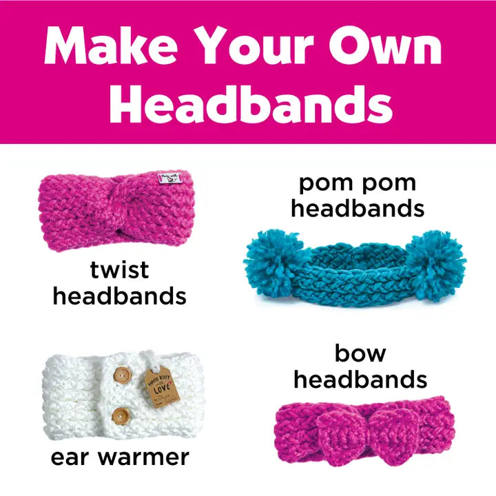 Quick Knit Headbands DIY Kit