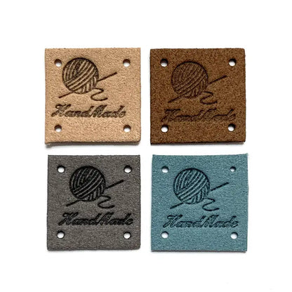 PWD Faux Leather Labels