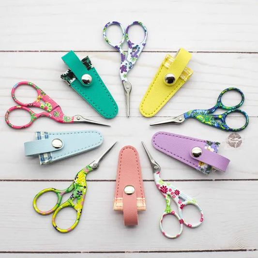 Fox & Pine Colorful Scissors/sheath