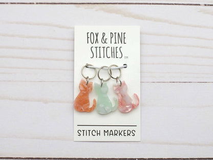 Cat Stitch Markers