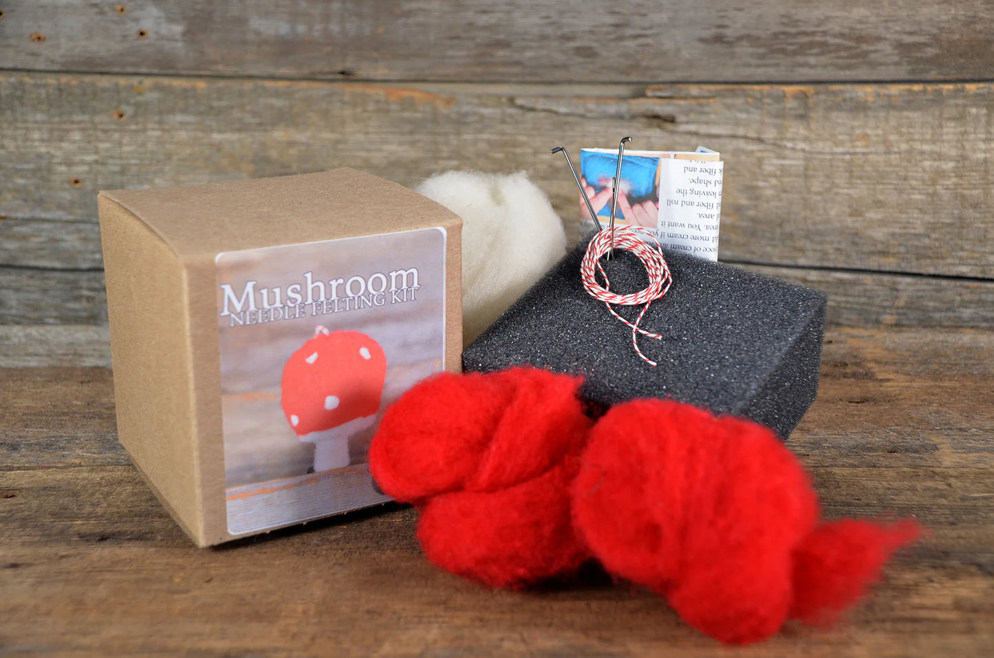 Mushroom Felting Kit