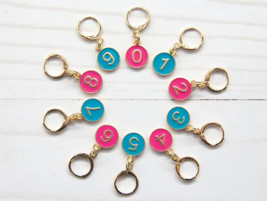 Numbered Stitch Markers