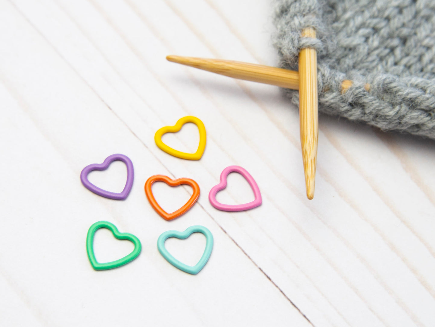 Colorful Heart Closed Stich Markers