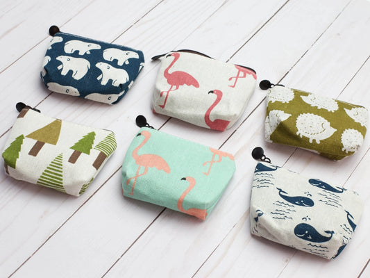 Fox & Pine Fabric Pouches