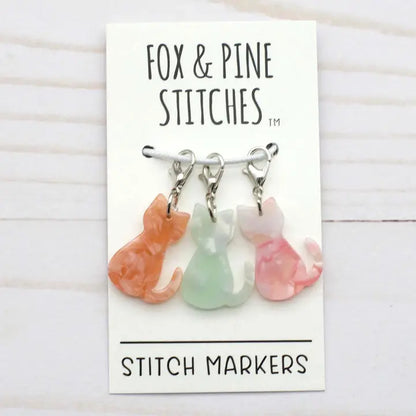 Cat Stitch Markers