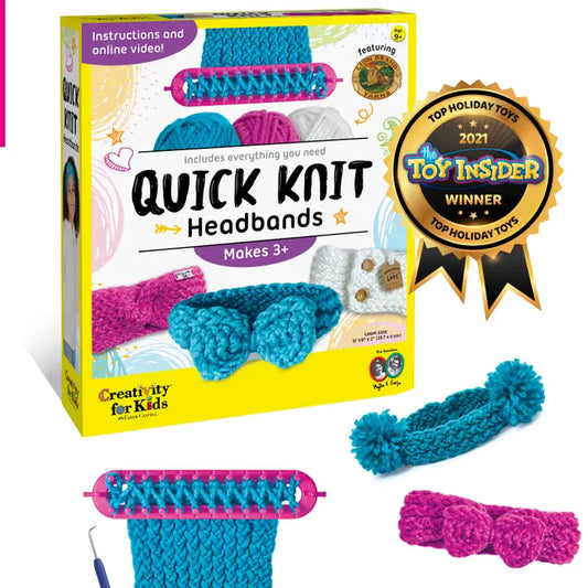 Quick Knit Headbands DIY Kit