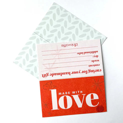 Made with Love Care Card Set