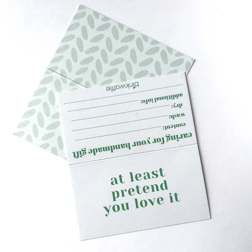 At Least Pretend Care Card Set