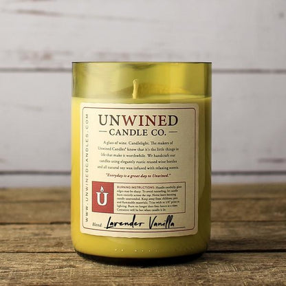 Unwined Candles Wine Bottle Candle