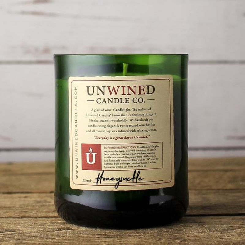 Unwined Candles Wine Bottle Candle